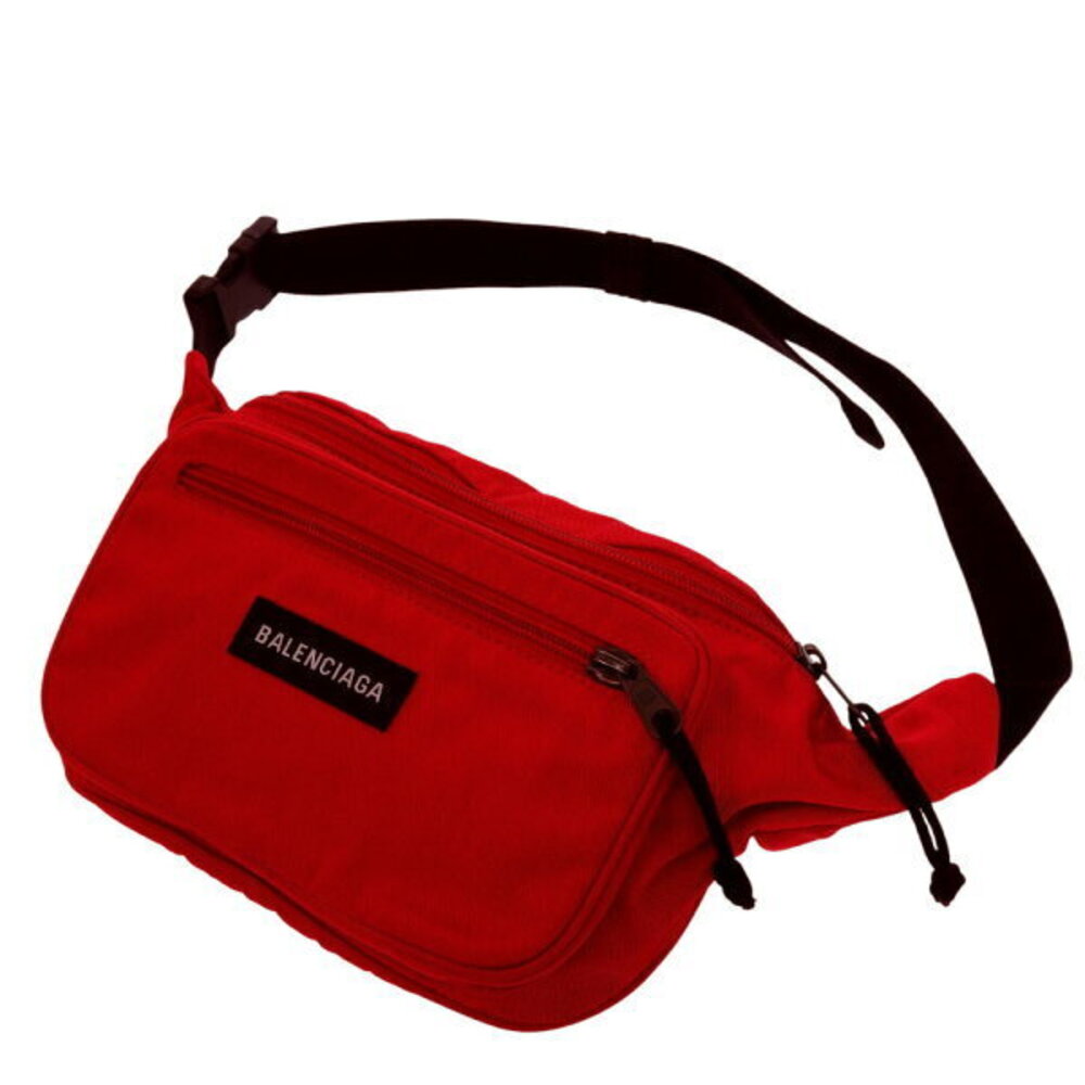 Balenciaga Explorer Belt Bag Red Body Bum Crossbody Belt Waist